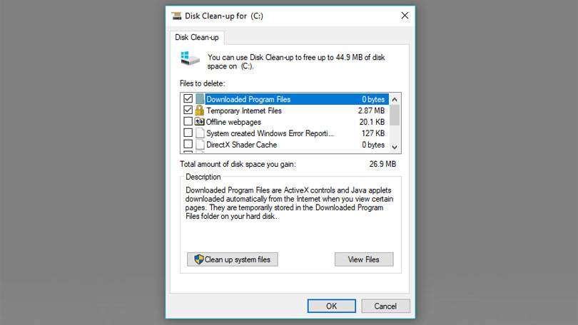 Windows очистка жёсткого диска